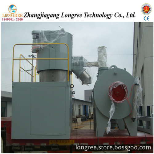 Horizontal Cold/Hot Plastic Mixer Unit